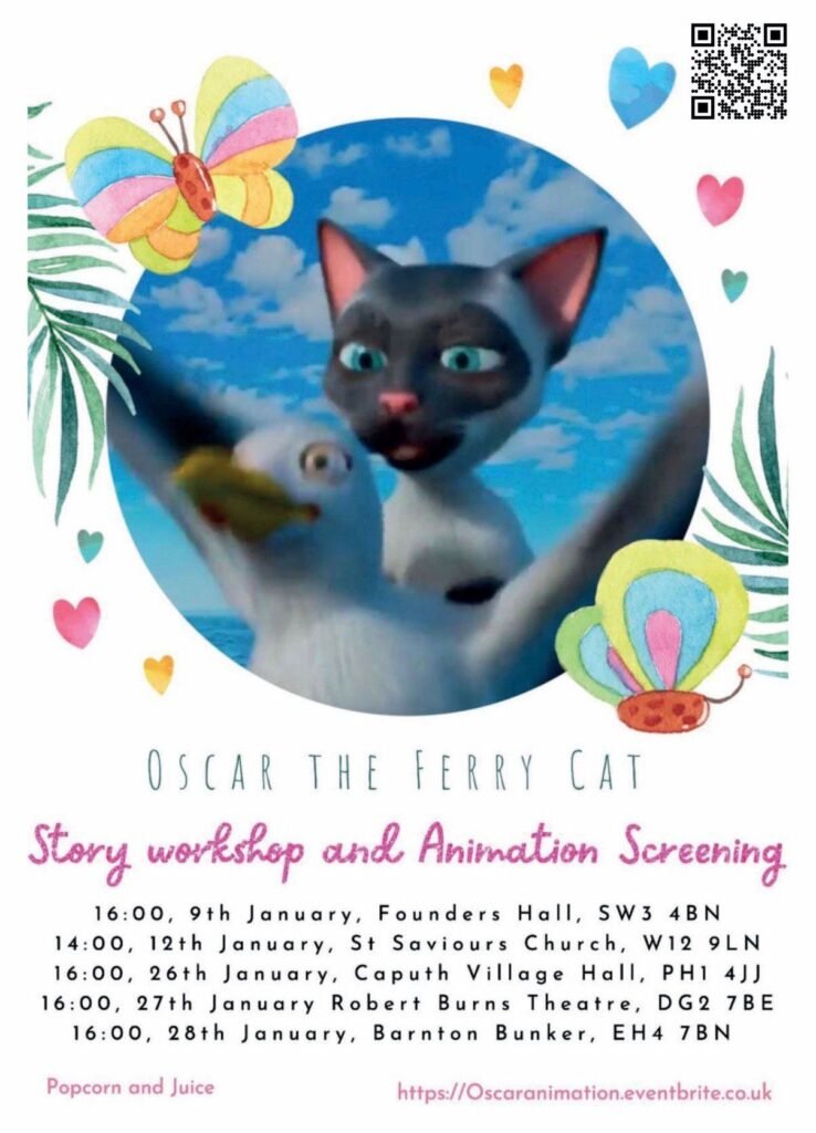 Oscar the Ferry Cat Animation screening